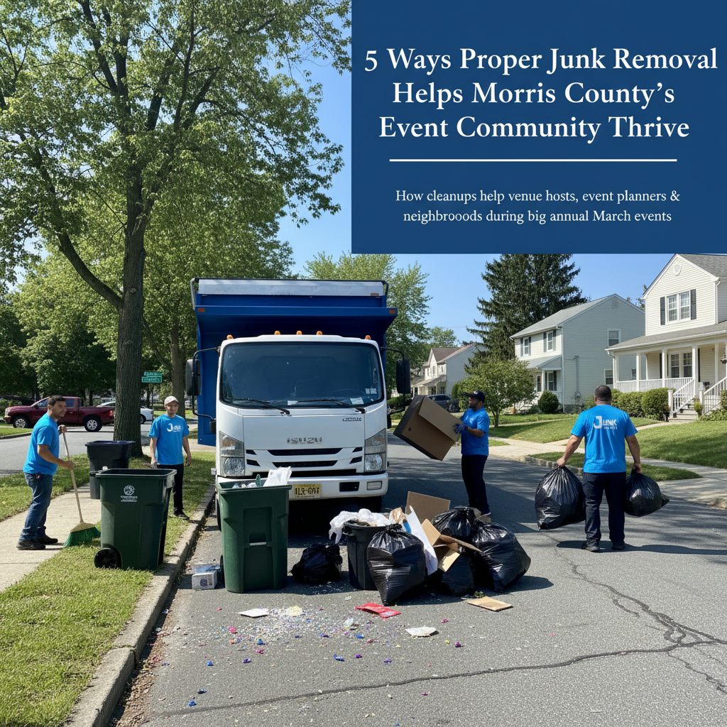 5 Unbelievable Ways Junk Removal Supercharges Morris County's March Events